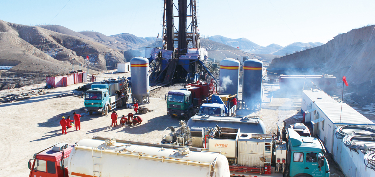 Single Pump Cementing Unit in Changqing,China