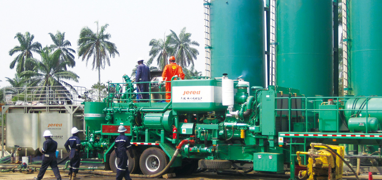 Trailer Mounted Twin Pump Cementing Unit in Nigeria