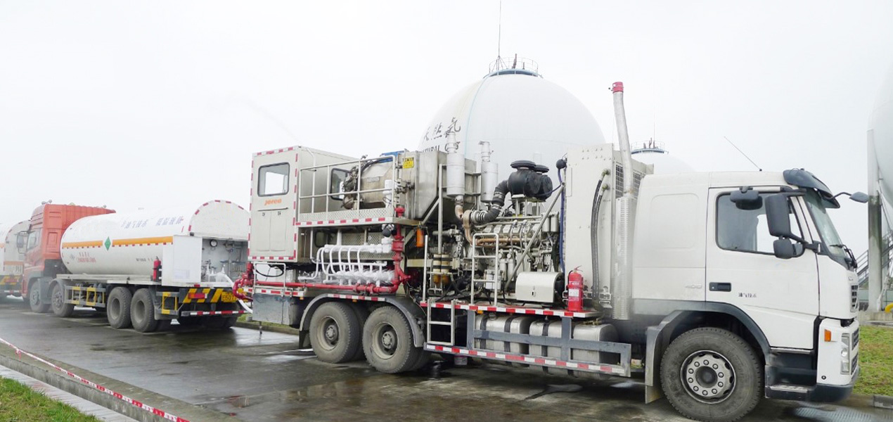 1000K Truck Mounted Direct Fired Nitrogen Pumper for N₂ Fracturing in Inner Sichuan,China