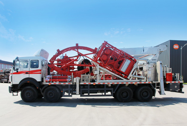 Truck Mounted Coiled Tubing Unit