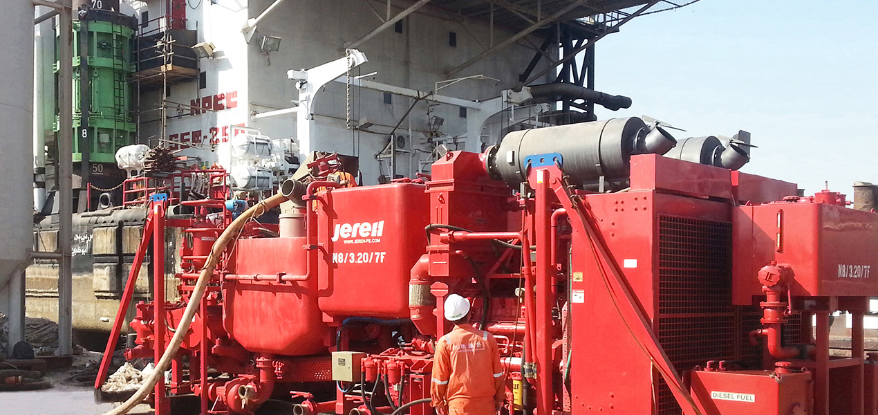 Skid Mounted Cementing Unit in Abu Dhabi(ZONE Ⅱ)