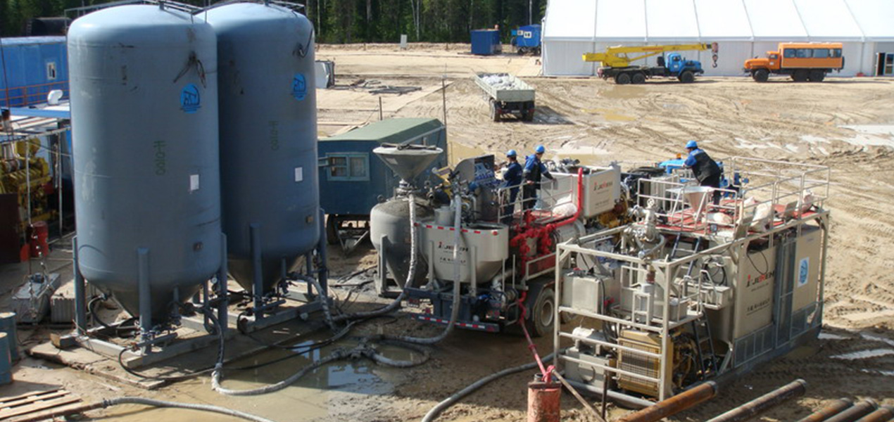 Jereh Batch Mixer＆Cementing Unit in Uzbekistan