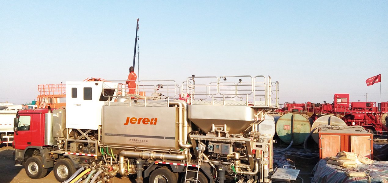Jereh Truck Mounted Hydration Unit in Daqing,China