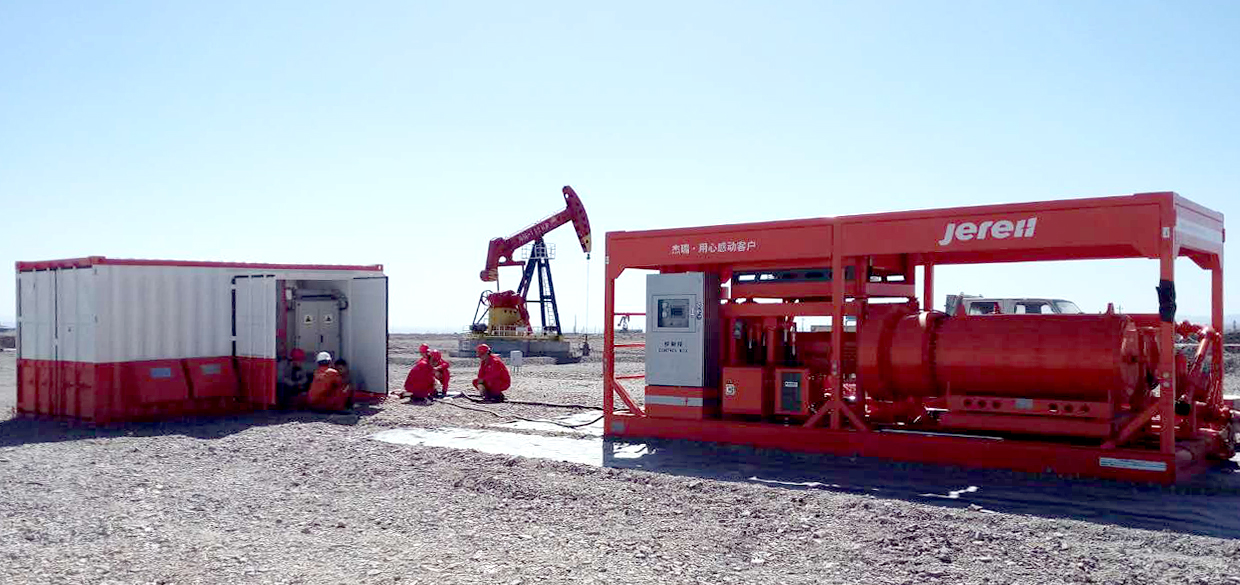 Jereh Electric Frac Pumper in Xinjiang